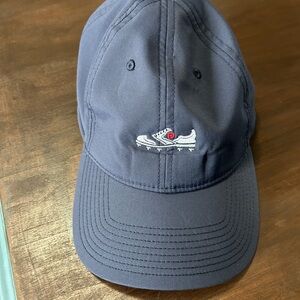 FootJoy Dark Blue Golf Cap with Embroidered Shoe